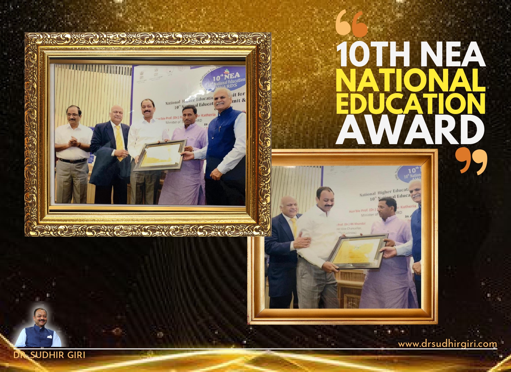 Dr Giri - 10th NEA National Education Award