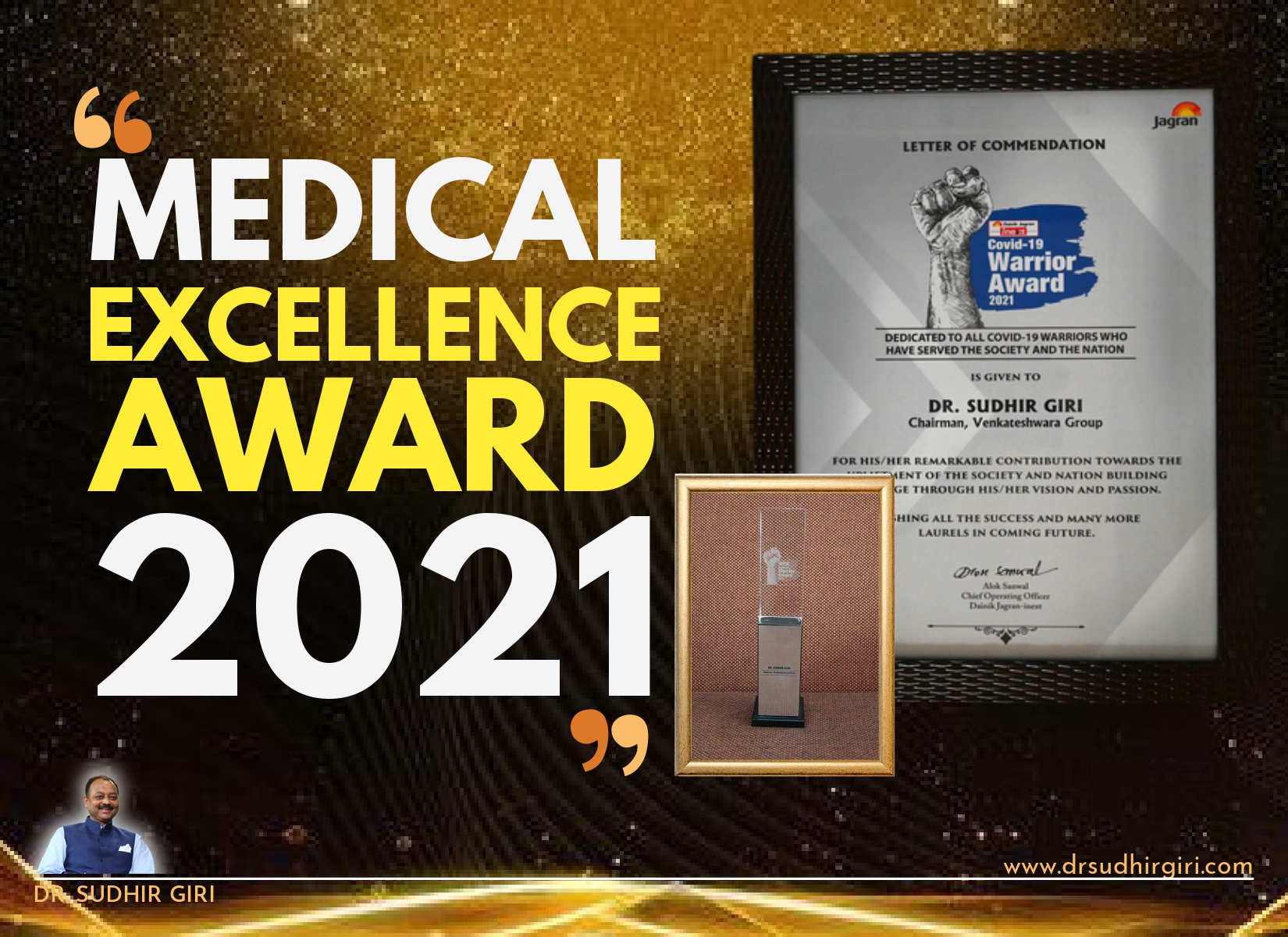 Dr Giri - Medical Excellence Award 2021